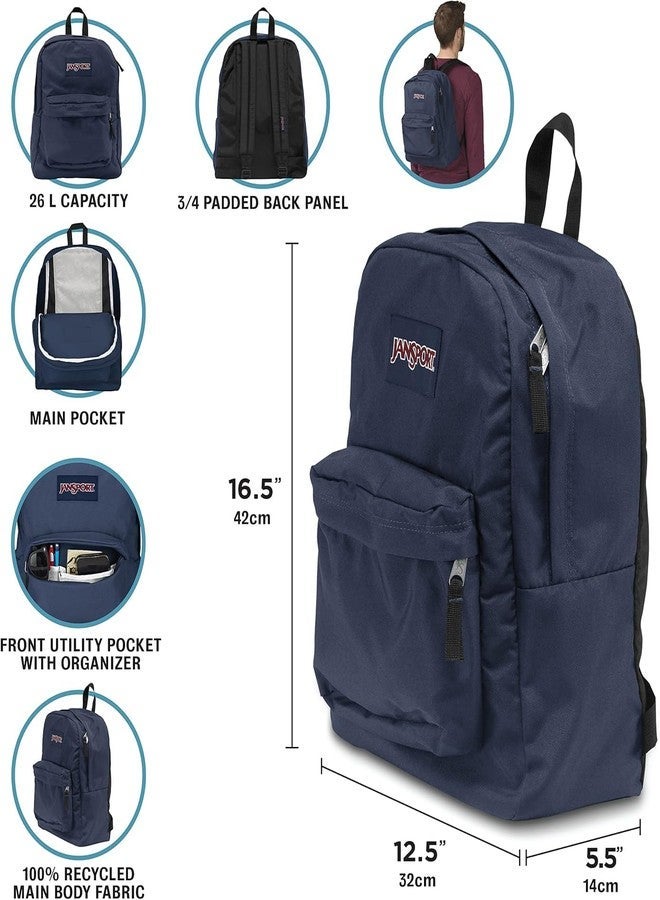 JanSport Superbreak One Backpack-Classic, Faded Sage, One Size, Superbreak One Backpack - Classic - Image 4