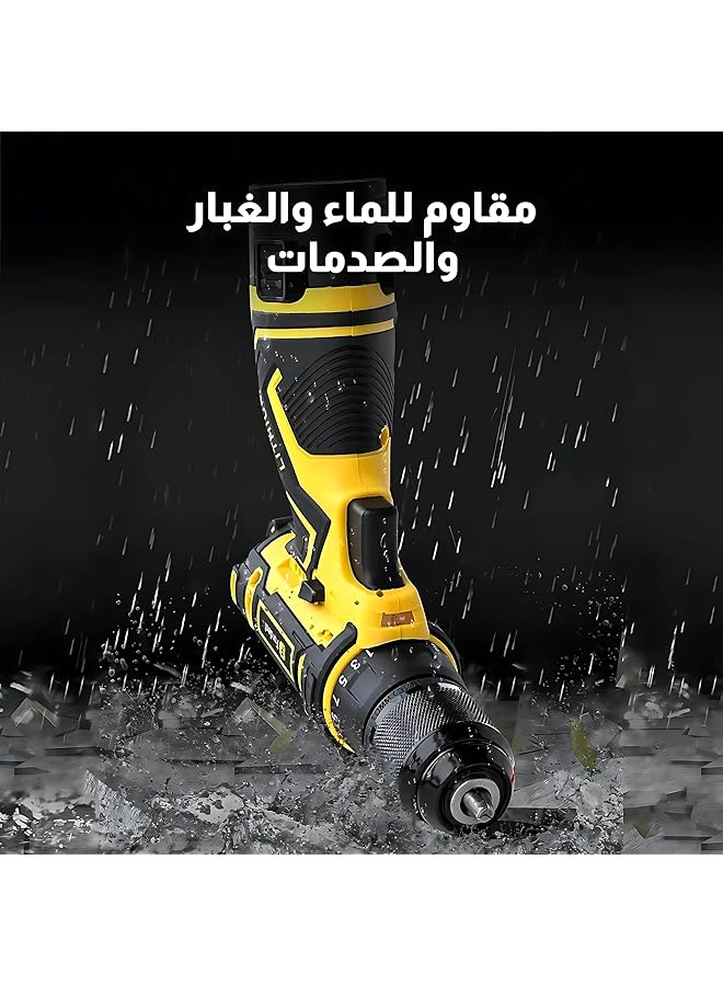 erorex 12V Lithium Drill With 2 Batteries 12V Electric Screwdriver Multi Function Power Tool Brushed Motor Practical Screw Driver For Home Appliances Furniture Installation Automotive - Image 4