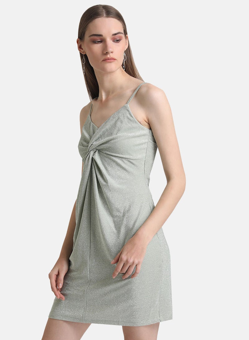 Kazo Front Knot Midi Dress - Image 2
