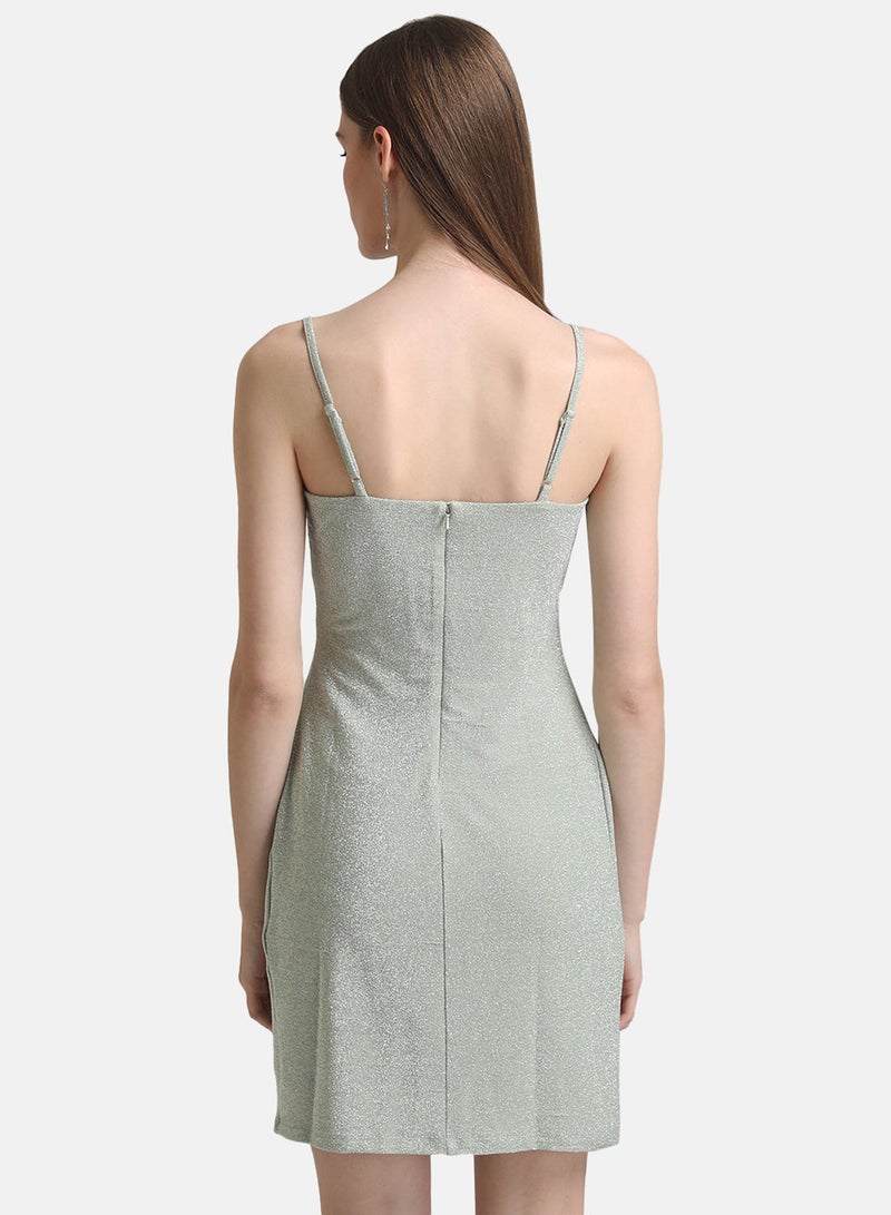 Kazo Front Knot Midi Dress - Image 3