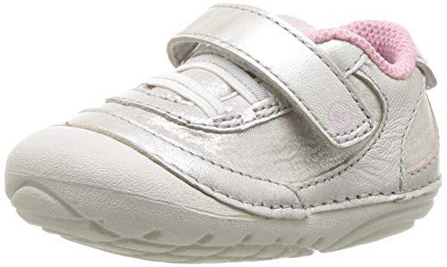 Stride Rite baby girls Soft Motion Jazzy Sneaker, Champagne, 5.5 Toddler US - Image 1