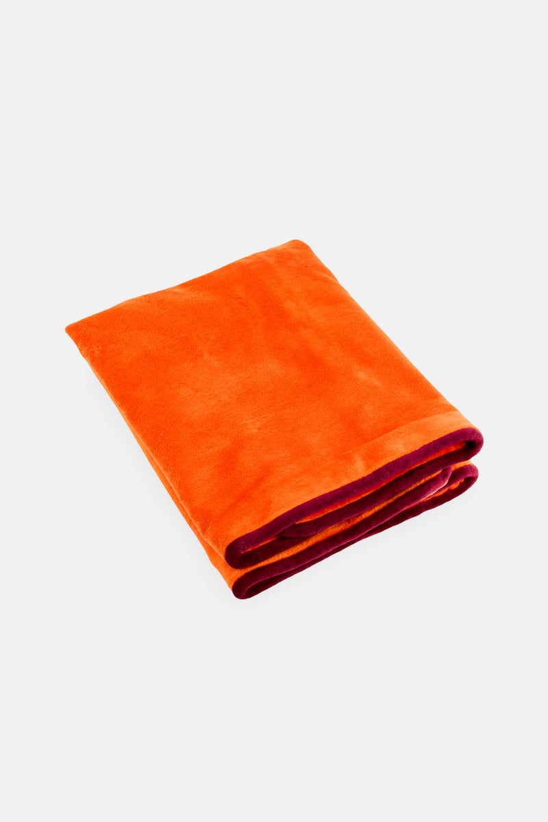 Boltze Square Pillow Case, Orange - Image 1