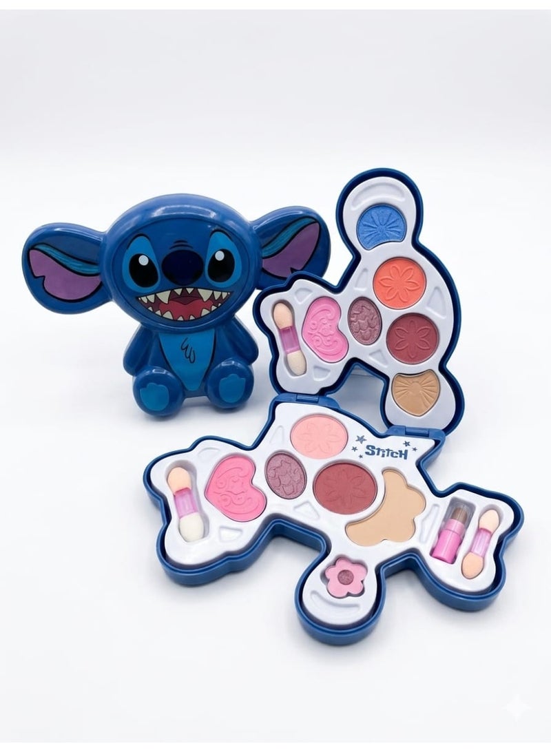 Disney Stitch Kids Makeup Set – Pretend Play Beauty Kit for Girls with Case and Accessories