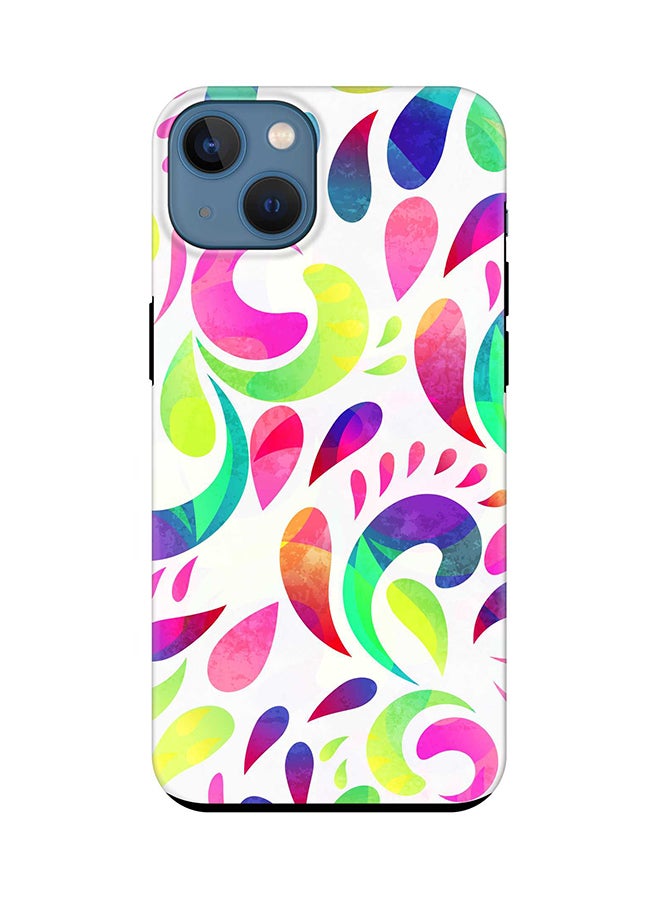 Stylizedd Tough Pro Series Case for Apple iPhone 14 Plus Case Dual Layer hybrid PC & TPU Customized Mobile Cover Shield with inner TPU protection Matte Finish - Floral Blast