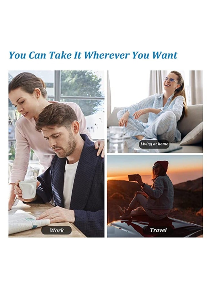 Portable Weekly Pill Organizer, 2pcs Compact Pill Case for Vitamins and Supplements, 7-Day Travel Medicine Storage Box with Large Capacity Compartments - Image 1