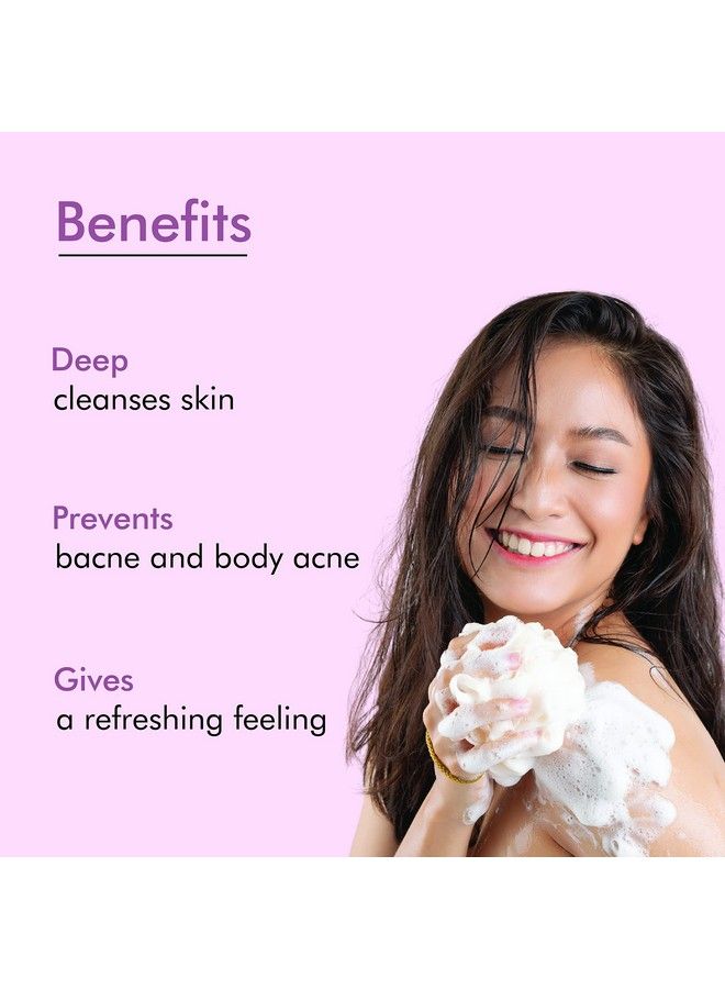 Saturn by GHC غسول الجسم بحمض الساليسيليك بنسبة 2% 250 مل؛ خالٍ من البارابين وSLS؛ جل استحمام مقشر لطيف؛ يمنع ظهور حب الشباب في الجسم وينظف البشرة بعمق - Image 5