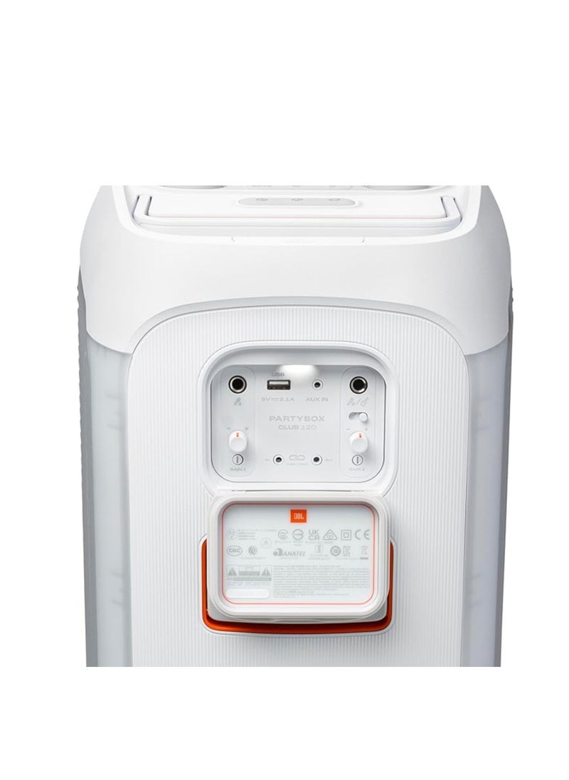 JBLTM JBL PartyBox Club 120 white  - Image 2