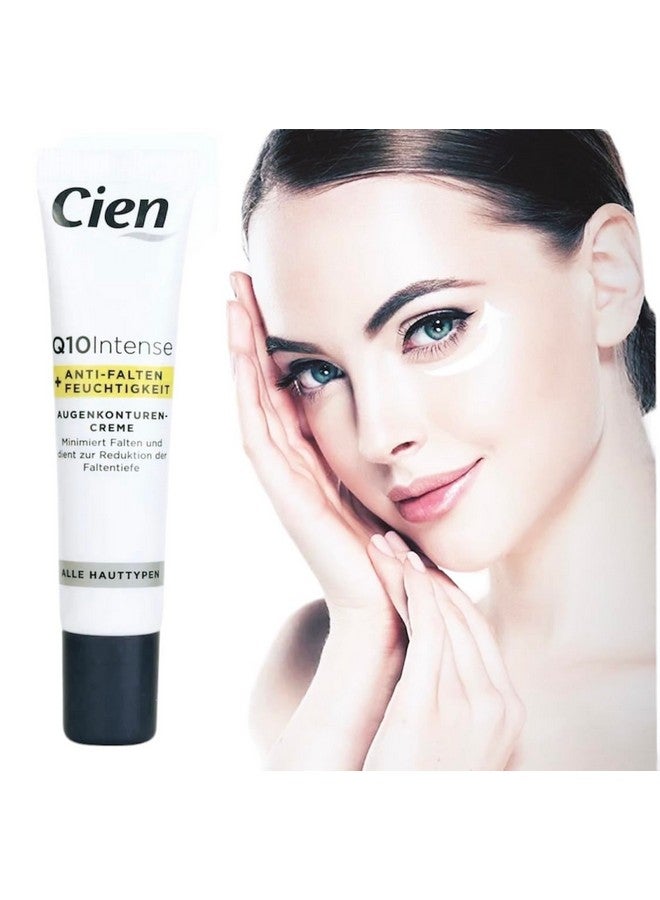 Cien Anti-Wrinkle Eye Contour Cream with Q10 and Hyaluronic Acid and Vitamin E 15ml (0.51 Oz) - Image 2