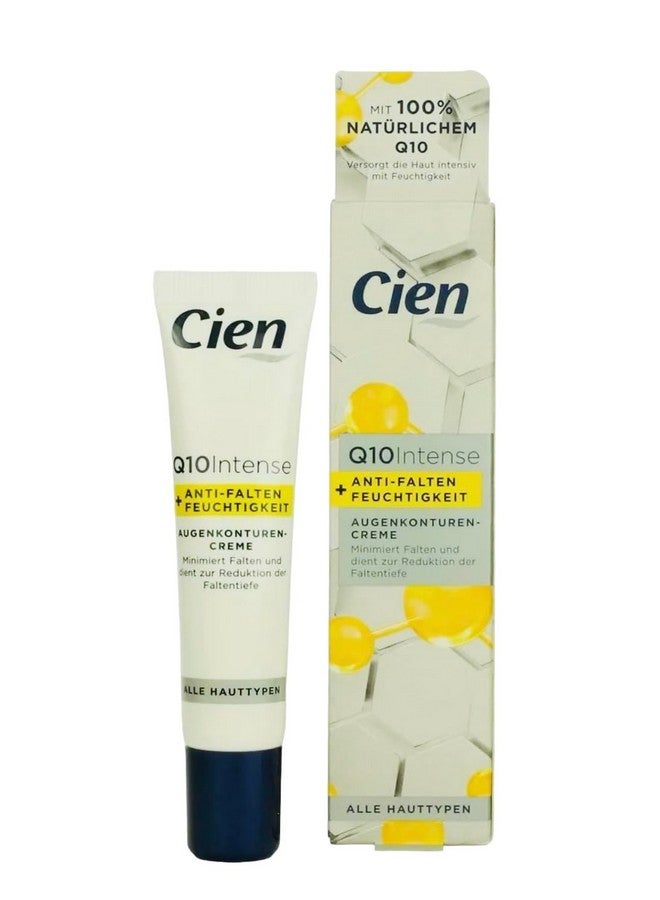 Cien Anti-Wrinkle Eye Contour Cream with Q10 and Hyaluronic Acid and Vitamin E 15ml (0.51 Oz) - Image 1