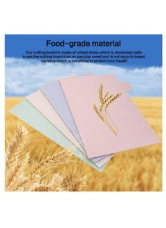 Hanayo 4PCS Kitchen Cutting Boards, Plastic Cutting Board with Storage Shelf , Chopping Board for Kitchen Different Food Types (Pink)  - Image 4