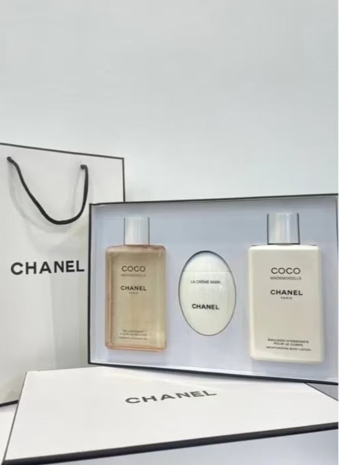 Coco Chanel Shower Gel Lotion and Hand Cream Set