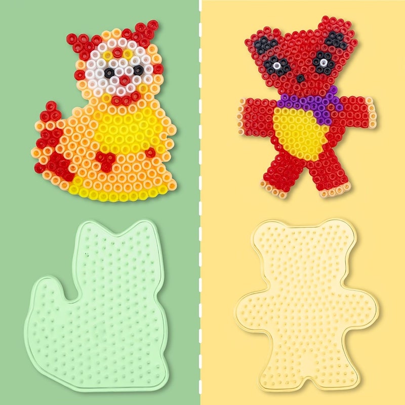 Set Of 12pcs Animal Shape Plastic Beading Mats Trays And Boards For Bead Art - Image 2