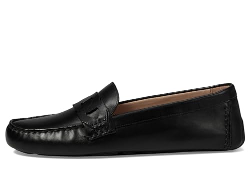 Cole Haan Women's Evelyn Chain Driver, Black Leather, 7-B US - Image 5