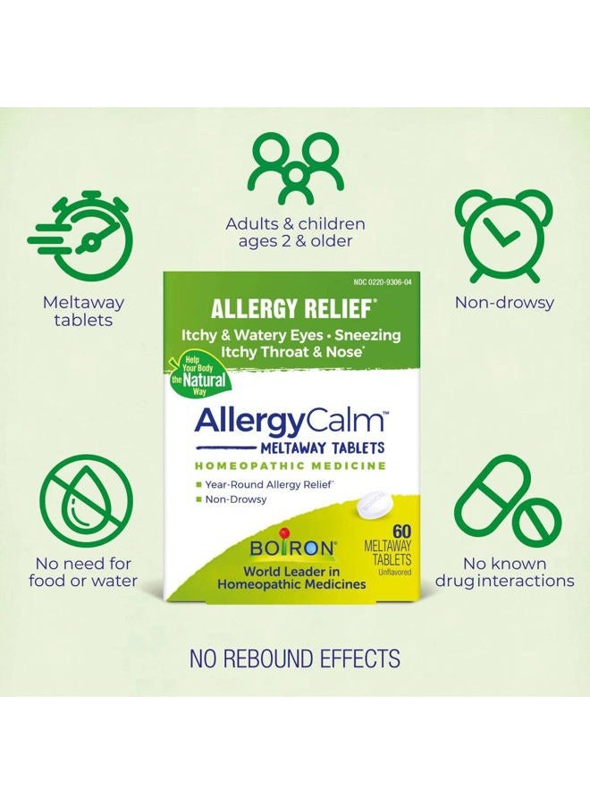 Boiron أقراص أليجيكالْم لتخفيف أعراض الحساسية وحمى القش من العطس وسيلان الأنف وحكة العينين أو الحلق - 60 حبة - Image 4