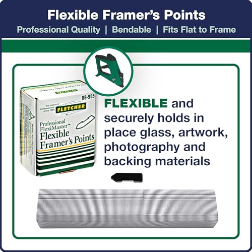 Fletcher® Flexi-Points-Staples - Used for Changeable Artwork with Fletcher's FlexiMaster® Point Driver - Image 2