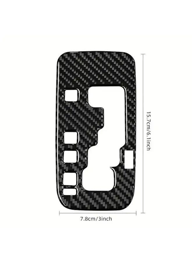 Carbon Fiber Style Center Console Gear Shift Box Panel Cover Trim For Jeep Wrangler JK JKU 2011 2017 - Image 5