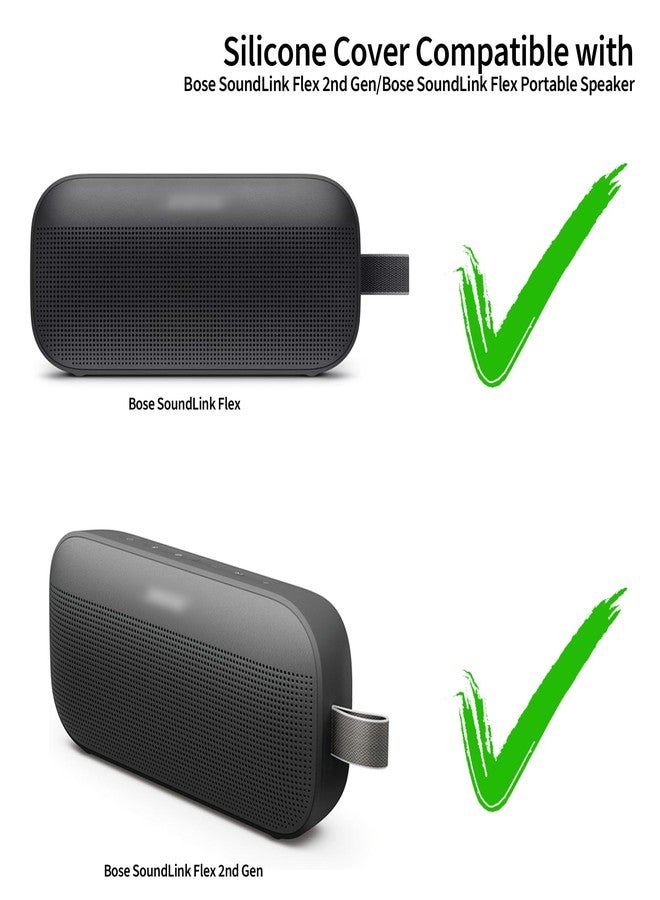 Peyyargo Silicone Case Compatible with Bose SoundLink Flex Portable Speaker (2nd Gen) / Bose SoundLink Flex Speaker - Image 3