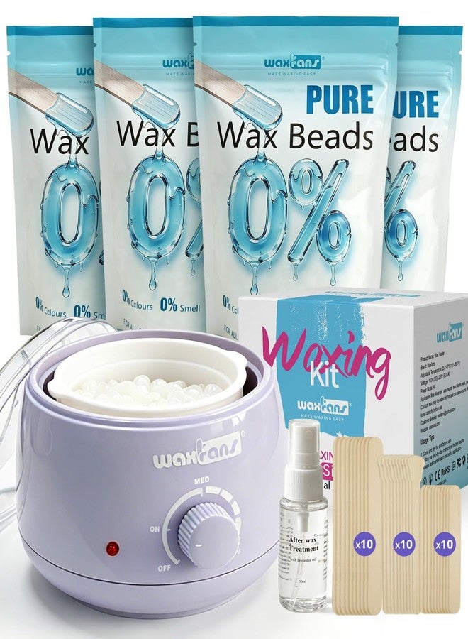 Waxfans Waxing Kit for Women, Mini Wax Pot & Face Wax Kit with Temp Control - Image 1