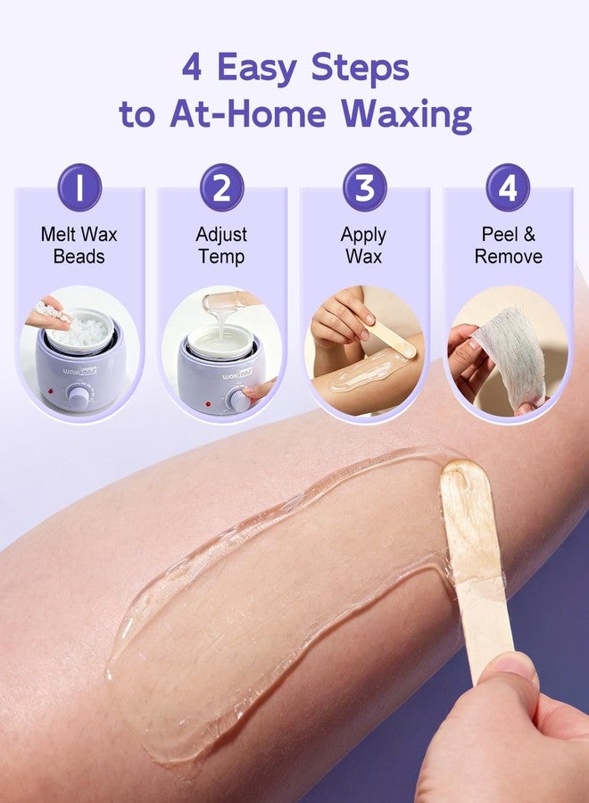 Waxfans Waxing Kit for Women, Mini Wax Pot & Face Wax Kit with Temp Control - Image 5