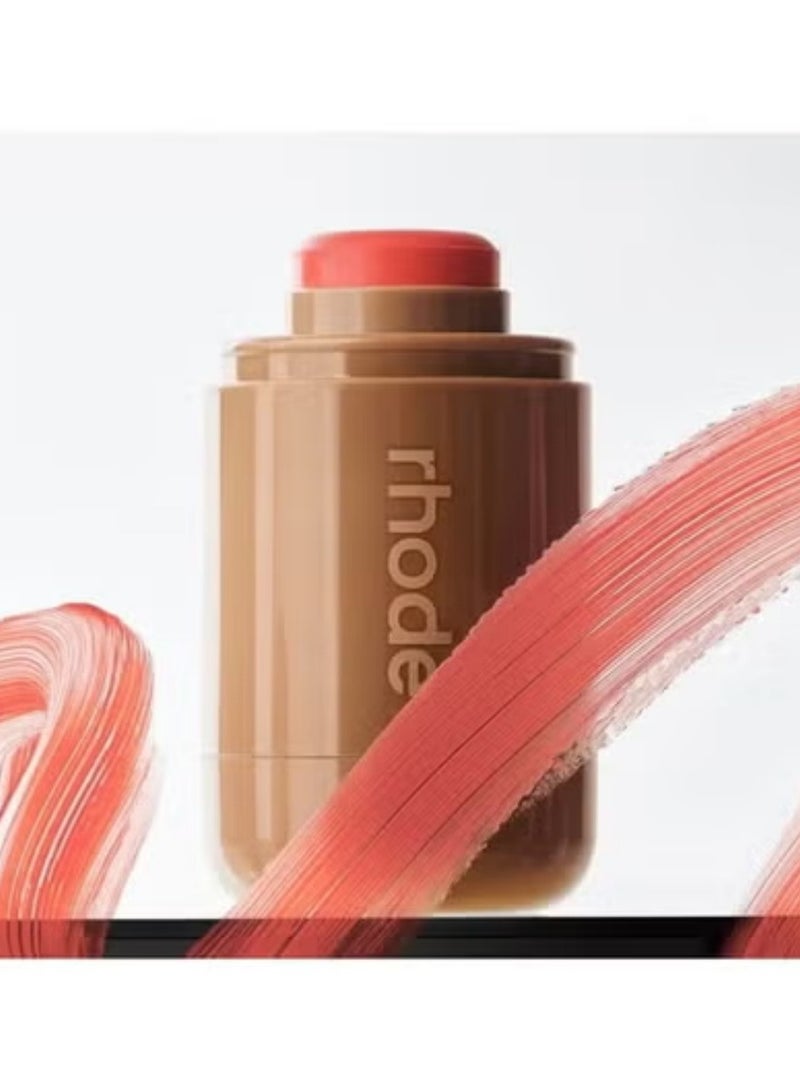 rhode The Pocket Blushes, Creamy Blush for Buildable Color + Baby-Soft Cheeks, Lip and Cheek Blush Cream, Blush Stick for Cheeks, Hydrates Skin Longlasting Non-Stick 0.18 Oz (Spicy Marg - Bright Coral) - Image 4