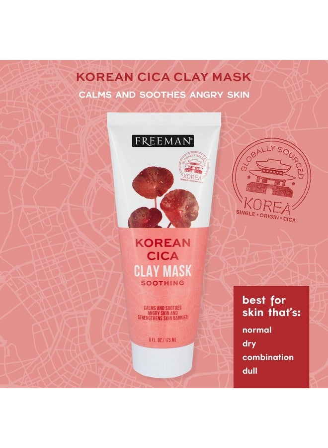 فريمان قناع الوجه من فريمان إكزوتيك بليندز، طين السيكا الكوري، قناع لتهدئة البشرة، يساعد على التخلص من حب الشباب، ويهدئ البشرة ويقوي حاجزها الواقي، عناية فائقة بالبشرة، مناسب لجميع أنواع البشرة، أنبوب ١٧٥ مل/٦ أونصة سائلة - Image 3