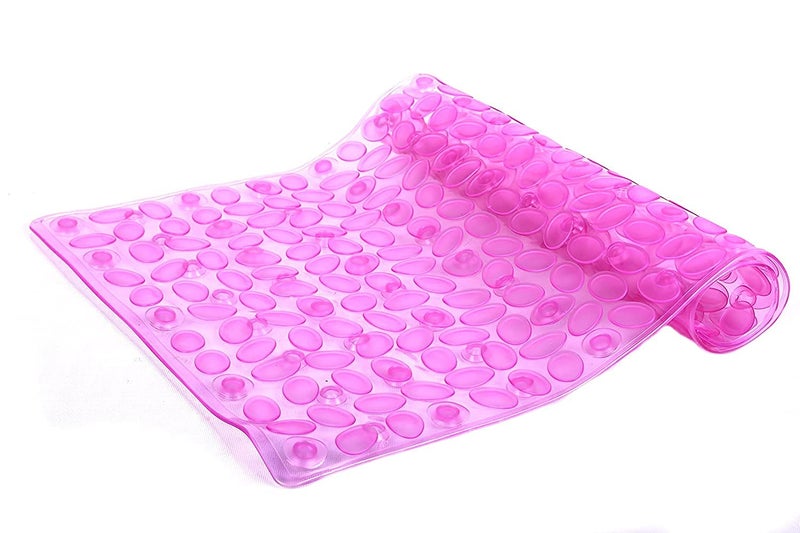dhavl AntiSlip AntiBacterial Shower Bath Mats SlipResistant Shower Mats Pack of 1 Stone Bath mat - Image 3