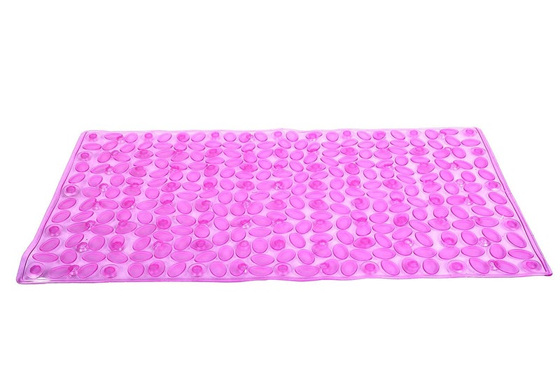 dhavl AntiSlip AntiBacterial Shower Bath Mats SlipResistant Shower Mats Pack of 1 Stone Bath mat - Image 4
