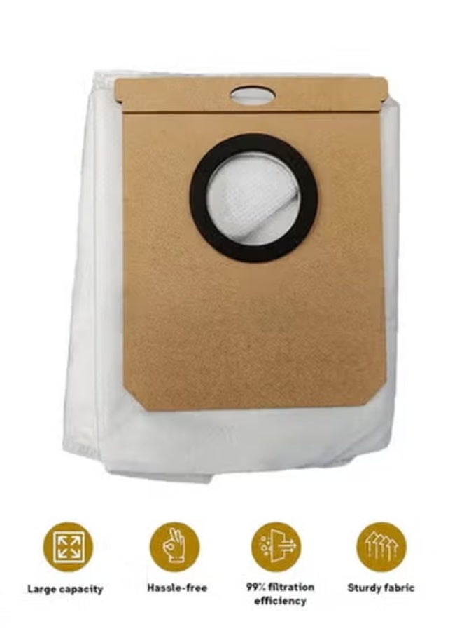 fantasize Replacement Dust Bags for Eufy L50 SES, L60 SES, for Conga Home 10000, 8090 Ultra, 9090 AI, for Haier H9+, Vacuum Cleaner Automatic Airclean Dirt Disposal Bags Accessory Part (6 Packs) - Image 3