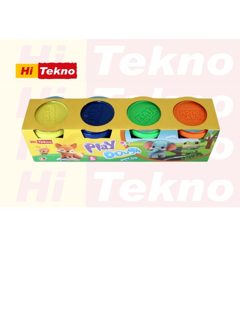 Hi Tekno - 4 Piece Play Dough Set - Image 1