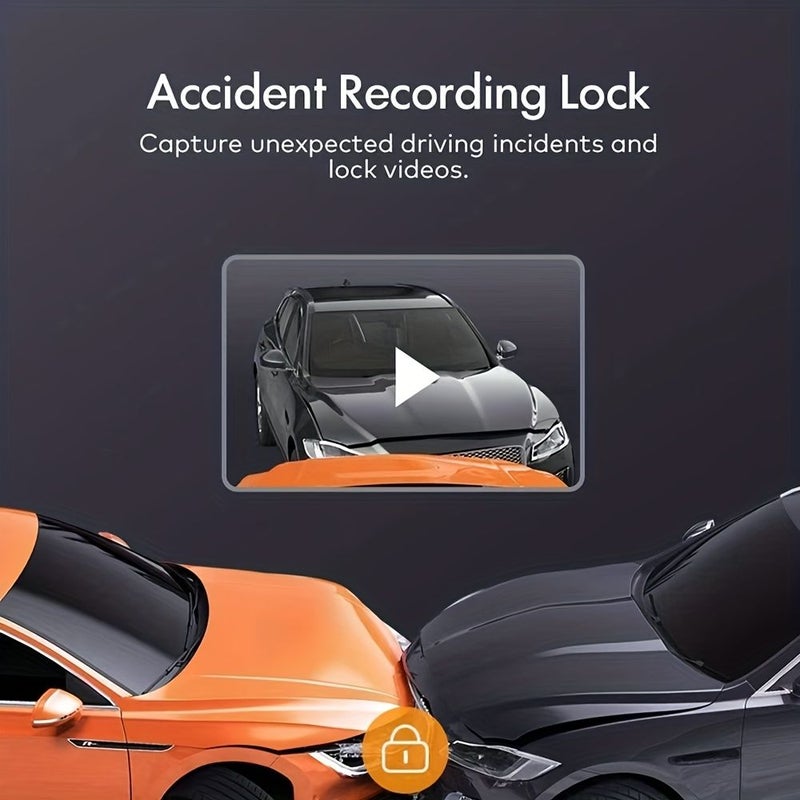 HD 4 Recording Driving Recorder With Front Rear Left Right 1080 FHD Night Vision Wide Angle Loop Recording Reversing Camera - Image 4