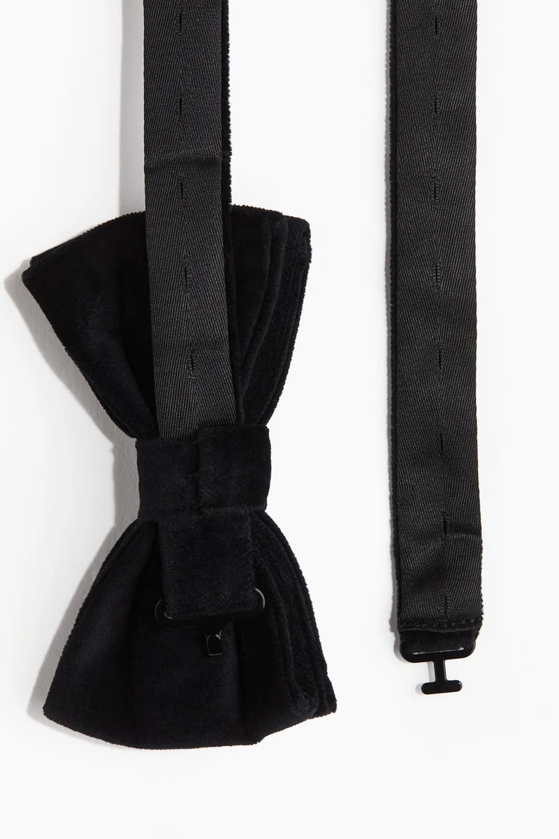 H&M Velvet Bow Tie
