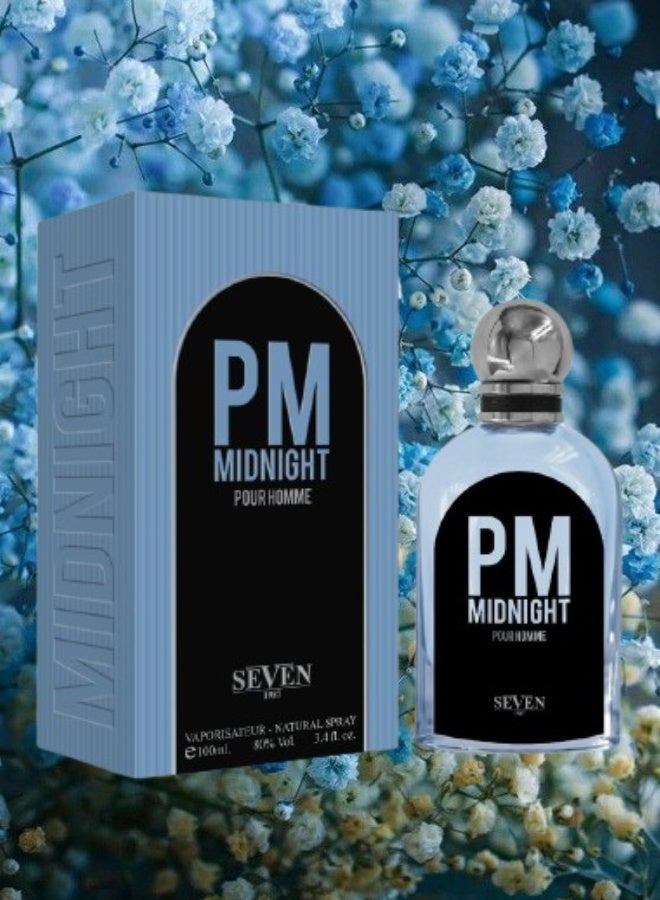 سيفين عطر بي إم ميدنايت 100مل - Image 1