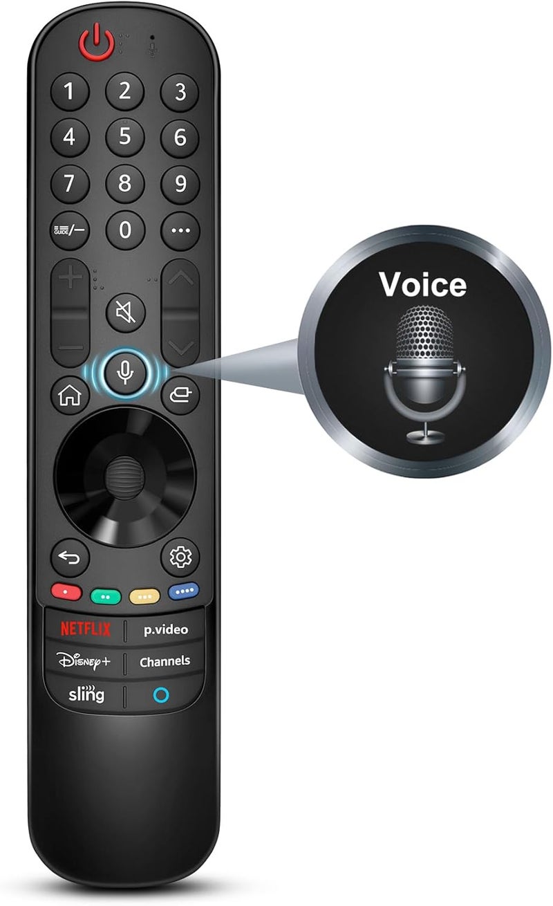 LOUTOC New Replacement Magic Remote Control for LG-TV-Remote Compatible for All LG with Voice Function Smart OLED QNED UHD 4K 8K TVs - Image 1