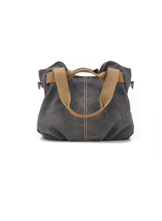 Chikencall Women Ladies Bags Vintage Hobo Canvas Daily Purse Shoulder Tote Shopper Handbag - Image 1