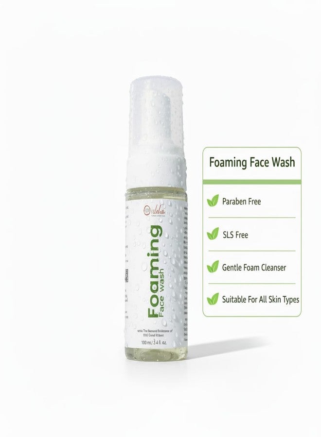 ILIKA Foaming Face Wash for Daily Use | Gentle Cleansing & Refreshing Face Cleanser with Hyaluronic Acid & Green Tea | Suitable for Regular Use | 100 ml - Image 5