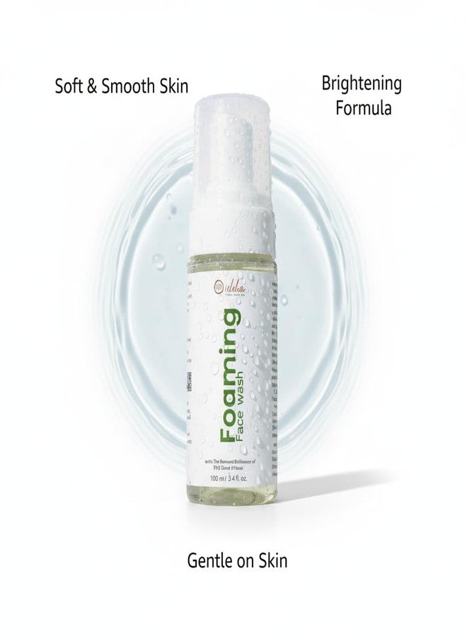 ILIKA Foaming Face Wash for Daily Use | Gentle Cleansing & Refreshing Face Cleanser with Hyaluronic Acid & Green Tea | Suitable for Regular Use | 100 ml - Image 4