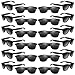 ASTARON Black Novelty Sunglasses Bulk 24 pack Neon Novelty Sunglasses Party Favors for Summer Beach Pool Wedding Party Great Gift for Pool Birthday Party Supplies Goody Bag Favors - Image 3