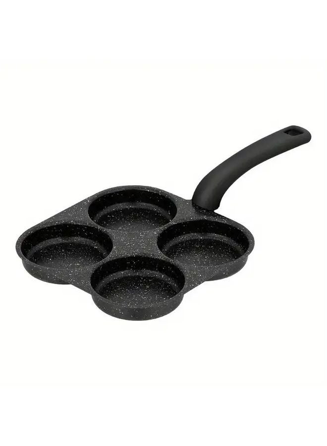 4 In 1 Cast Iron Egg Cooker Pan Non Stick Skillet Dishwasher Safe Electric Stoves - Image 2