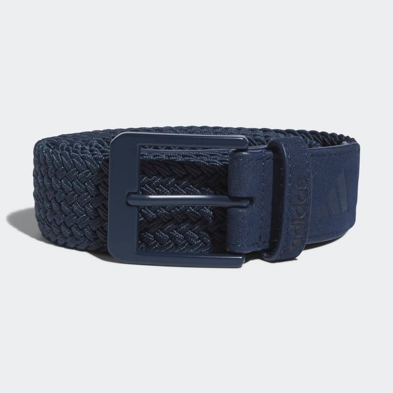 adidas unisex-adult Braided Stretch Belt, Collegiate Navy, Small-Medium - Image 2