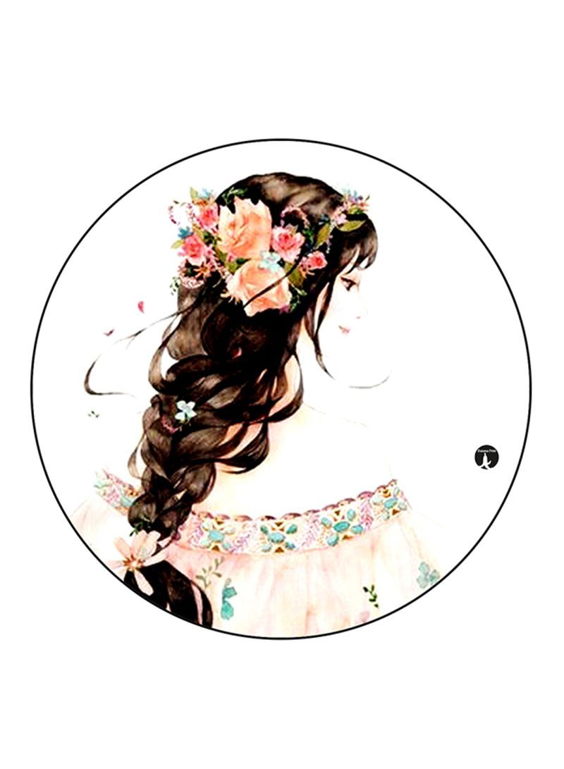 RKN Girl Printed Mouse Pad Multicolour