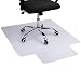 Mind Reader Office Chair Mat for Carpet  Heavy Duty PVC Floor Protector Transparent Chair Mat for Carpeted Floors 355L x 475W x 00625H Clear - Image 2