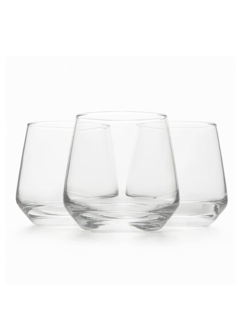 LAV 3 Pieces Lal Tumbler Set 345 Ml - Clear - Image 3