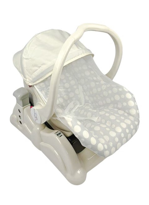 Adjustable baby rocking chair 3 different heights Detachable base with mesh, comfortable