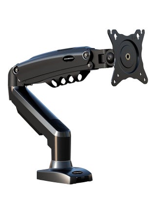 Invision PC Monitor Stand Single Arm for 19 to 32 Inch Monitors, Desk Clamp VESA 75/100 mm, Tool-free Height Adjustment with Tilt Swivel Turns, Increased Load Capacity of 2-9 kg (MX200) - pzsku/ZD7B5902FF2B3C4C89D9CZ/45/_/1732863912/de3aaf36-d2f2-4fb5-88df-790c2f471e7b