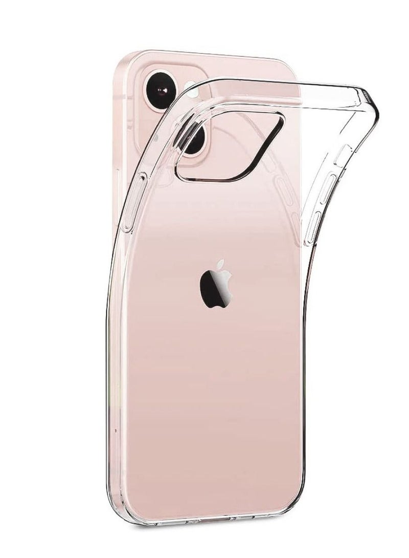 iPhone 14 Protective Case Clear TPU Soft Scratch-Resistant Anti-Drop Slim Thin Crystal Case Cover Compatible with iPhone 14 6.1Inch - Image 3