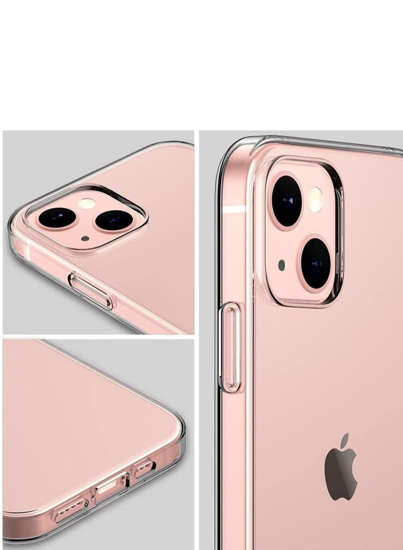 iPhone 14 Protective Case Clear TPU Soft Scratch-Resistant Anti-Drop Slim Thin Crystal Case Cover Compatible with iPhone 14 6.1Inch - Image 5