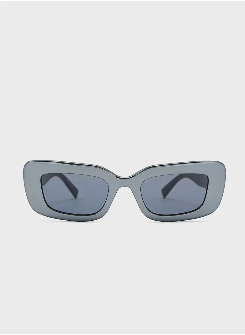 كارل لاغرفيلد Modified Rectangle Sunglasses