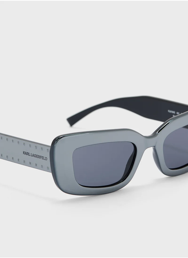 Karl Lagerfeld Modified Rectangle Sunglasses