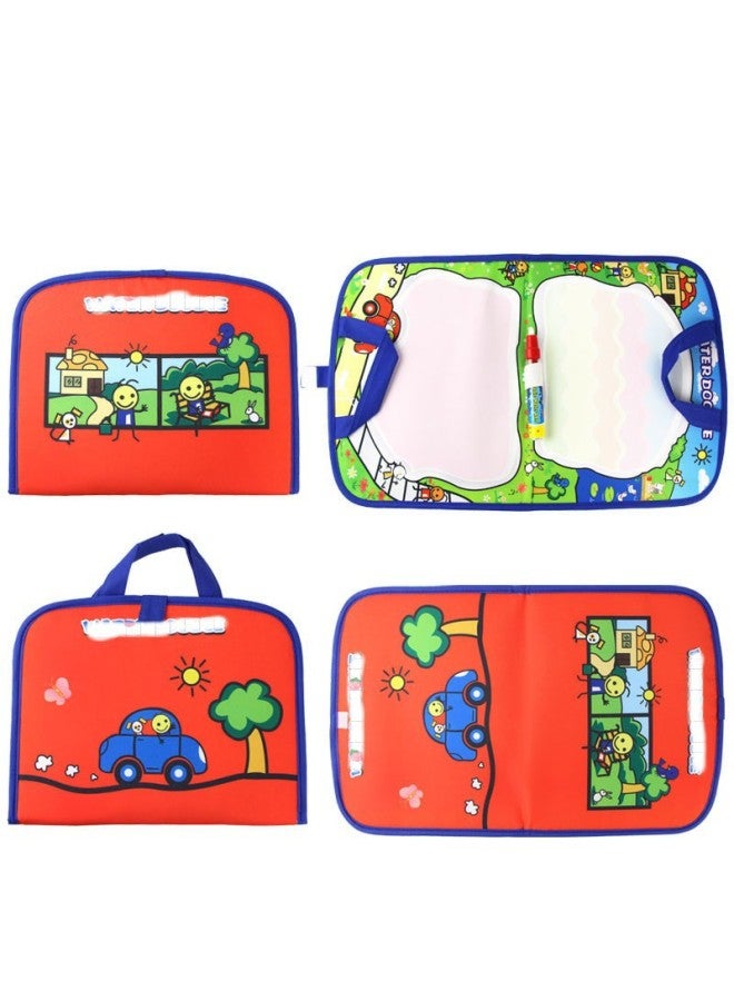 Children's Educational Toys Magic Water Painting Book Portable Backpack Graffiti Painting Pad Painting Writing Book Interest Training-Color:1349  - Image 5