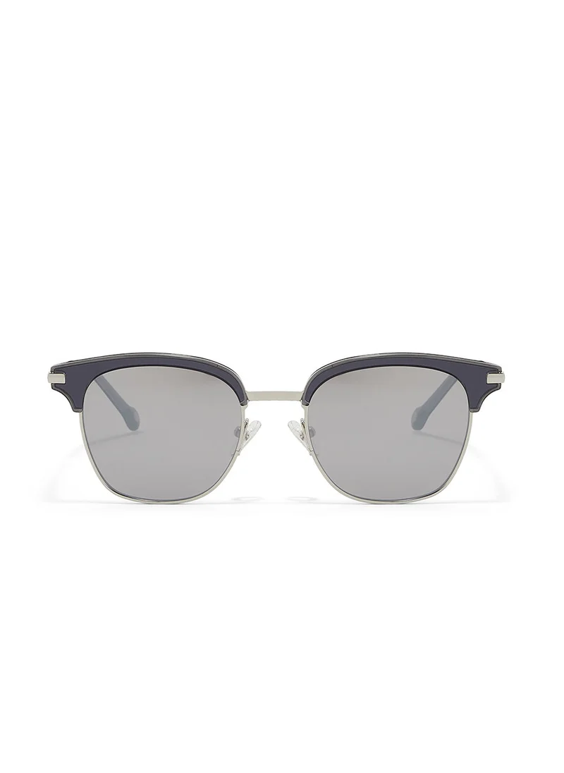 30Sundays Fossil,Men Sunglasses, Square Sunglasses, UV Protection: UV400 (Grey,Silver)